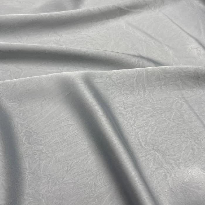 پارچه لیوسل سیلک تکسچر رنگ آبی روشن — تصویر ۴