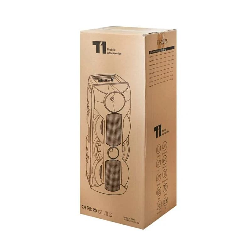 اسپیکر بلوتوثی قابل حمل T1-202S — تصویر ۲