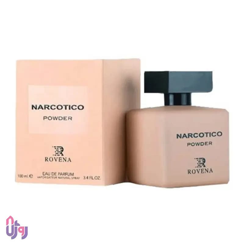 عطر ادوپرفیوم زنانه روونا Rovena مدل نارکوتیکو پودر Narcotico Powder حجم 100میلیلیتر — تصویر ۷