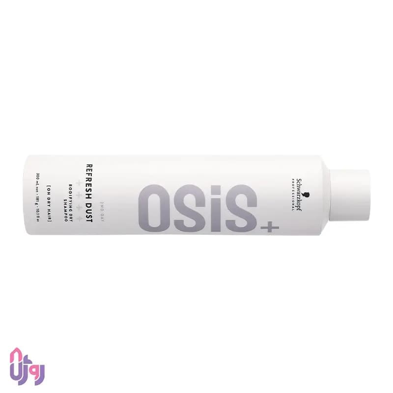 شامپو خشک حجم دهنده شوارتسکف پروفشنال Schwarzkopf Professional مدل رفرش OSiS+ Refresh Dust Bodifying Dry Shampoo حجم 300 میلیلیتر — تصویر ۲