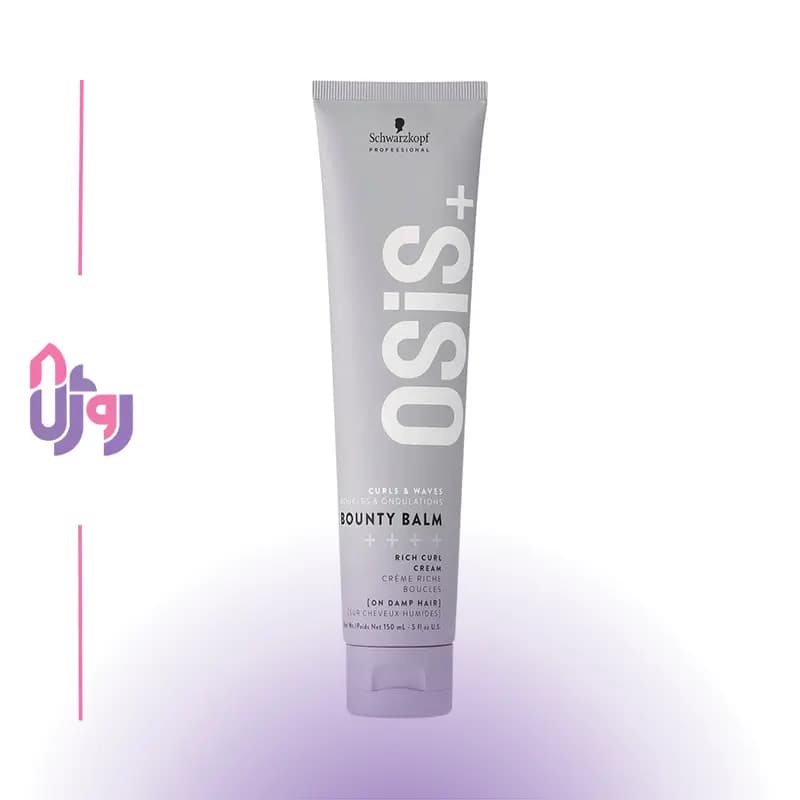 کرم حالت دهنده موی فر شوارتسکف پروفشنال Schwarzkopf Professional مدل ضد وز OSiS+ Bounty Balm Rich Curl Cream حجم 150 میلیلیتر