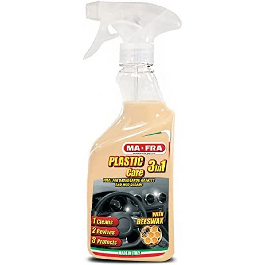 اسپری واکس و محافظ داشبورد مفرا مدل Plastiche 3 in 1 — تصویر ۲