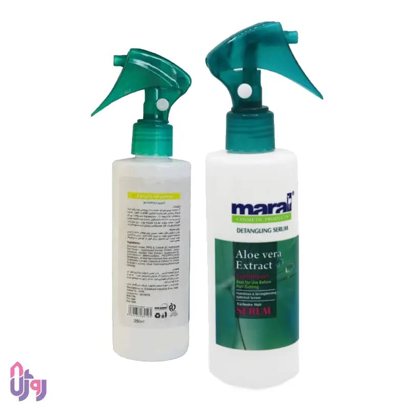 سرم گره بازکن مو مارال maral مدل Detangling Serum حاوی آلوئه ورا حجم 250میلی لیتر — تصویر ۲