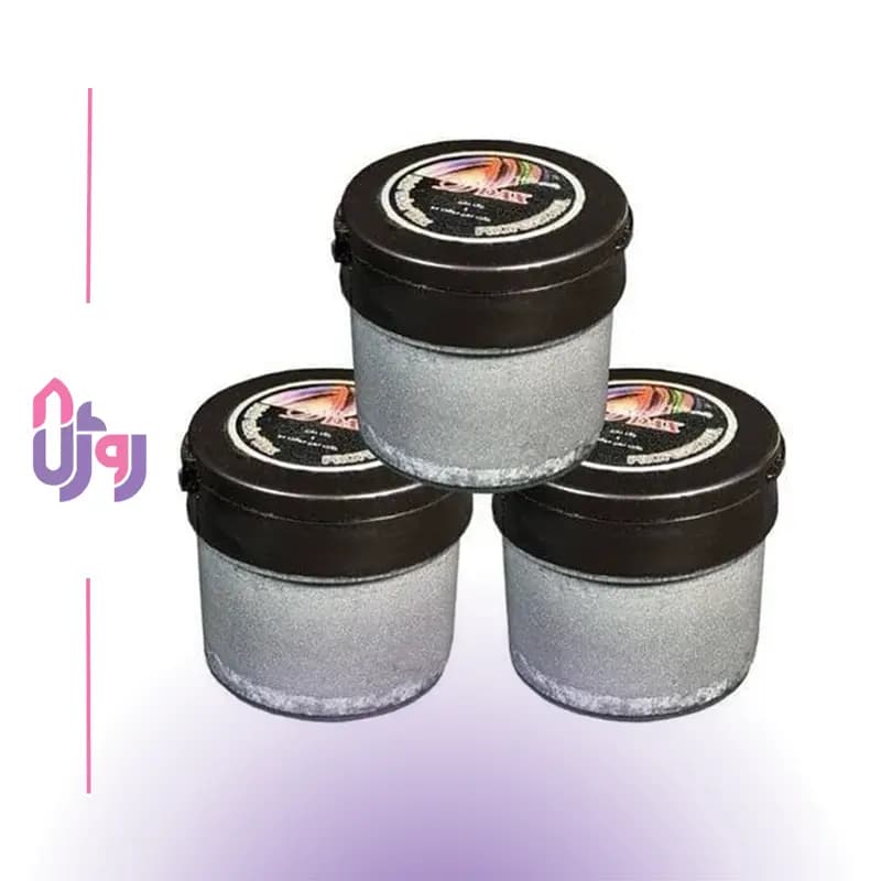 واکس موی رنگی دی داکس DDAX مدل 2در1 DDAX Professional Hair Color Wax Gray حجم 125میل