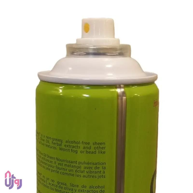 اسپری مو براق کننده اُ آر اِس ORS مدل شاین Olive Oil Nourishing Sheen حجم 450 میلی لیتر — تصویر ۳