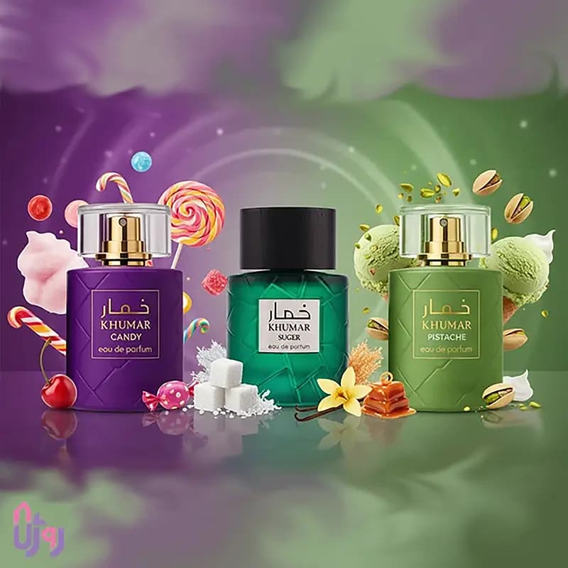 عطر ادوپرفیوم وادی الخلیج Wadi Al Khaleej مدل خمار پیستاچ KHUMAR PISTACHE حجم 100میلیلیتر — تصویر ۵