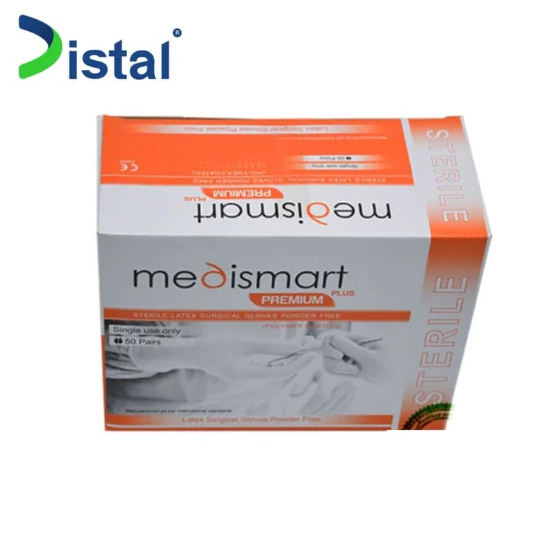 دستکش جراحی بدون پودر medismart