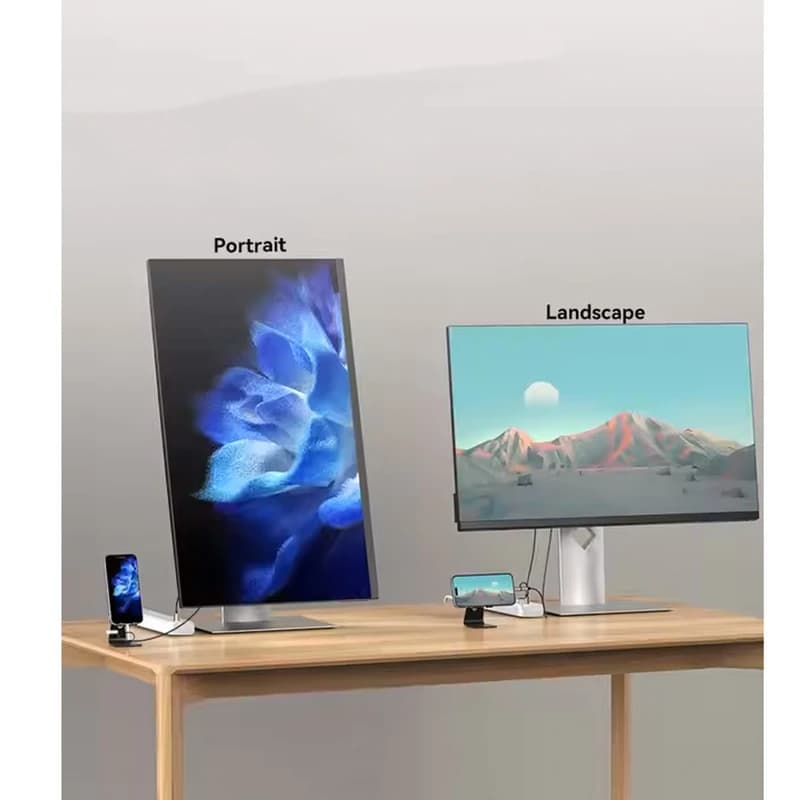 کابل تبديل HDMI به لايتنينگ / microUSB/ USB-C برند YESIDO مدل HM14 — تصویر ۵