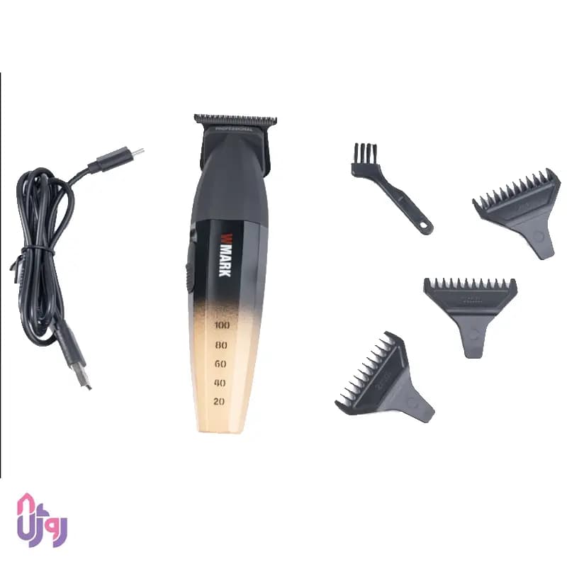 ماشین اصلاح مو حجم زن و خط زن حرفه ای دبلیومارک WMARK مدل NG-325 — تصویر ۳