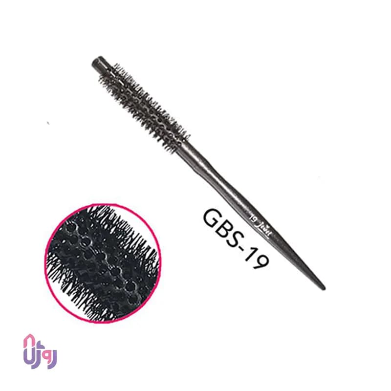 برس پیچ مو جیول Jewel کد GBS-19 — تصویر ۳