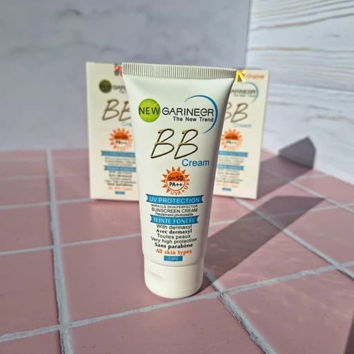 بیبی کرم گارنیر SPF 50++ ضد آفتاب رنگی مناسب همه پوستها — تصویر ۳