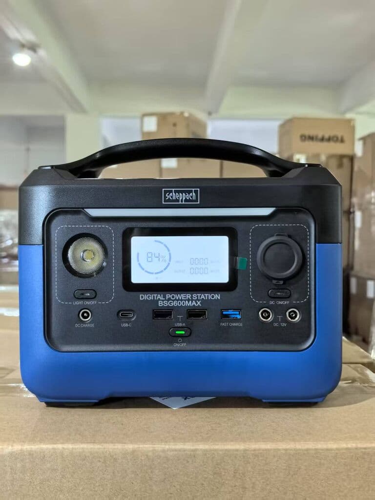 پاور استیشن 300 وات Scheppach مدل BSG600MAX — تصویر ۵