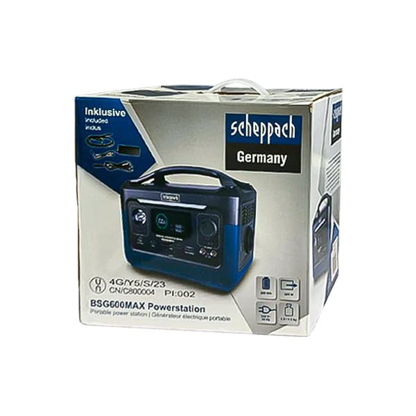 پاور استیشن 300 وات Scheppach مدل BSG600MAX — تصویر ۱۲