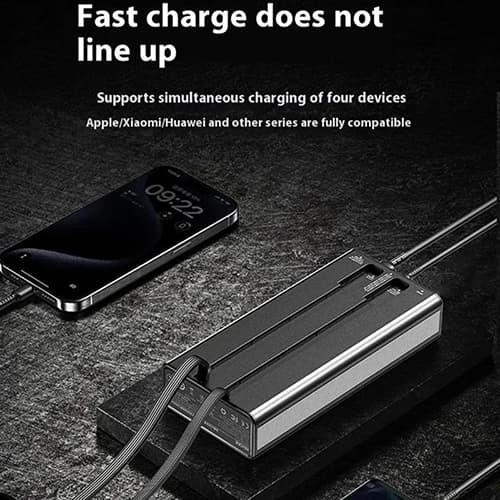 پاوربانک 27 وات ویکام مدل WP-94 Super fast ظرفیت 20000 میلیآمپر ساعت — تصویر ۳