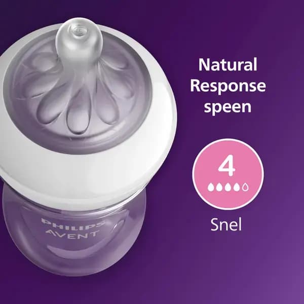 شیشه شیر اونت نچرال ریسپانس ۳۳۰ میل مدل SCY906/01 — تصویر ۴