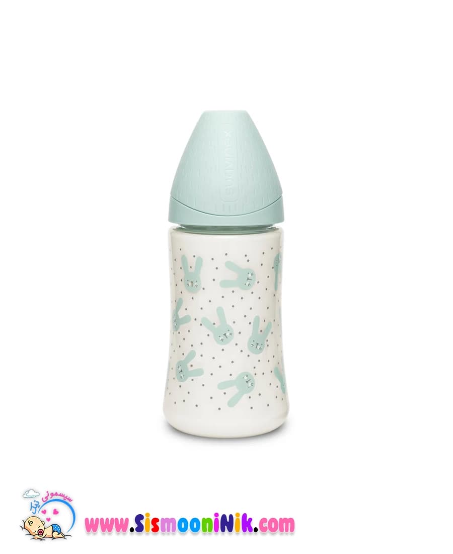 شیشه شیر طلقی مدل Hygge Rabbit سواوینکس ۲۷۰ میل