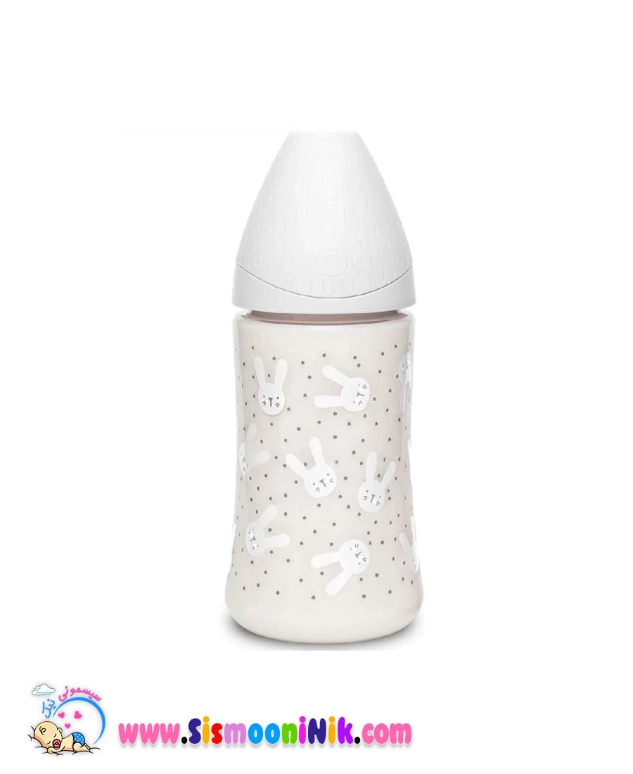 شیشه شیر طلقی مدل Hygge Rabbit سواوینکس ۲۷۰ میل — تصویر ۲