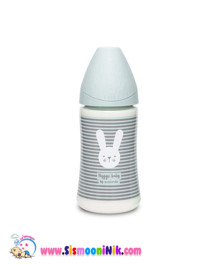 شیشه شیر طلقی Hugg baby سواوینکس 270 میل — تصویر ۳