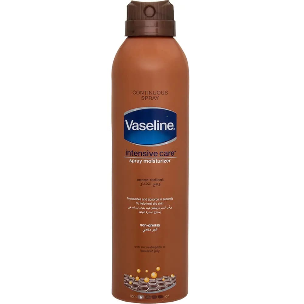 اسپری آبرسان و مرطوب کننده وازلین حجم 190 میل Vaseline — تصویر ۵