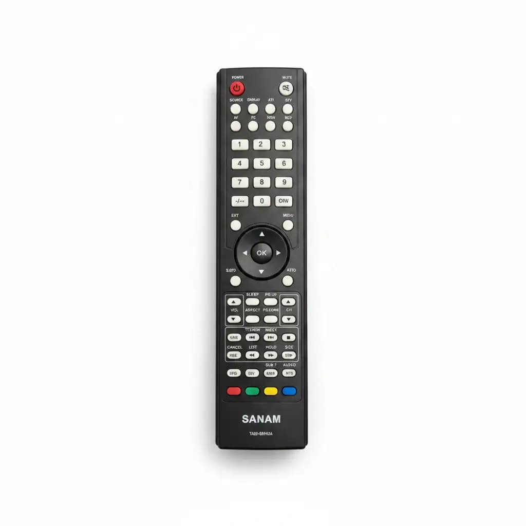 ریموت کنترل تلویزیون صنام مدل T59