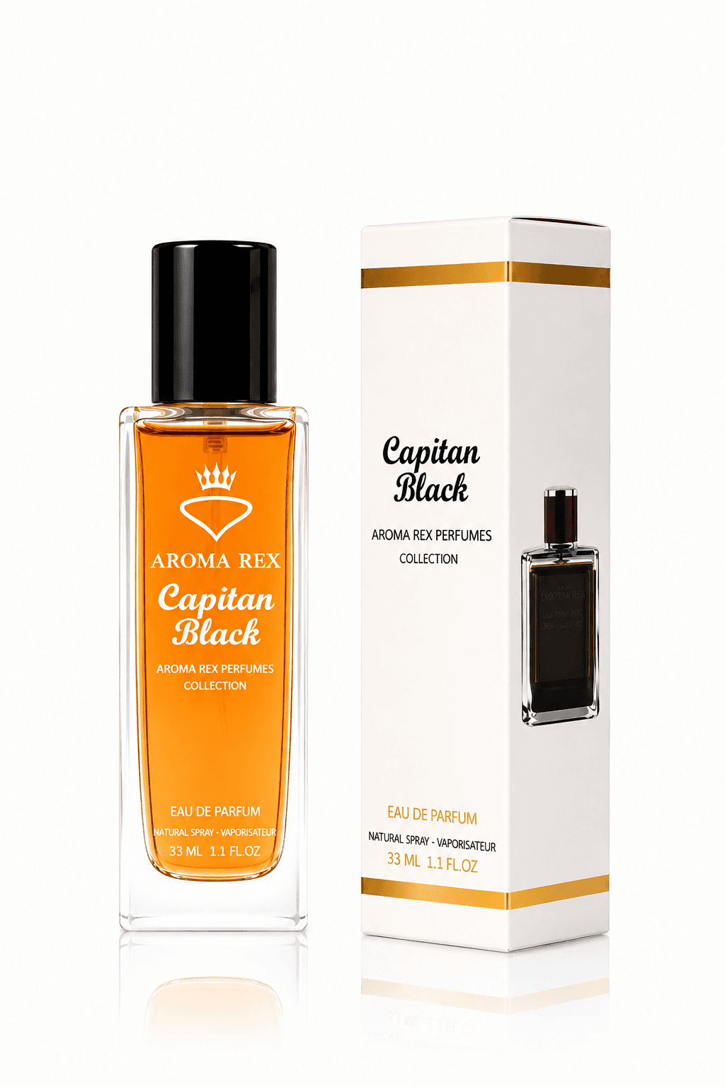 عطر ادکلن کاپتان بلک 33میل کمپانی آرومارکس Capitan Black