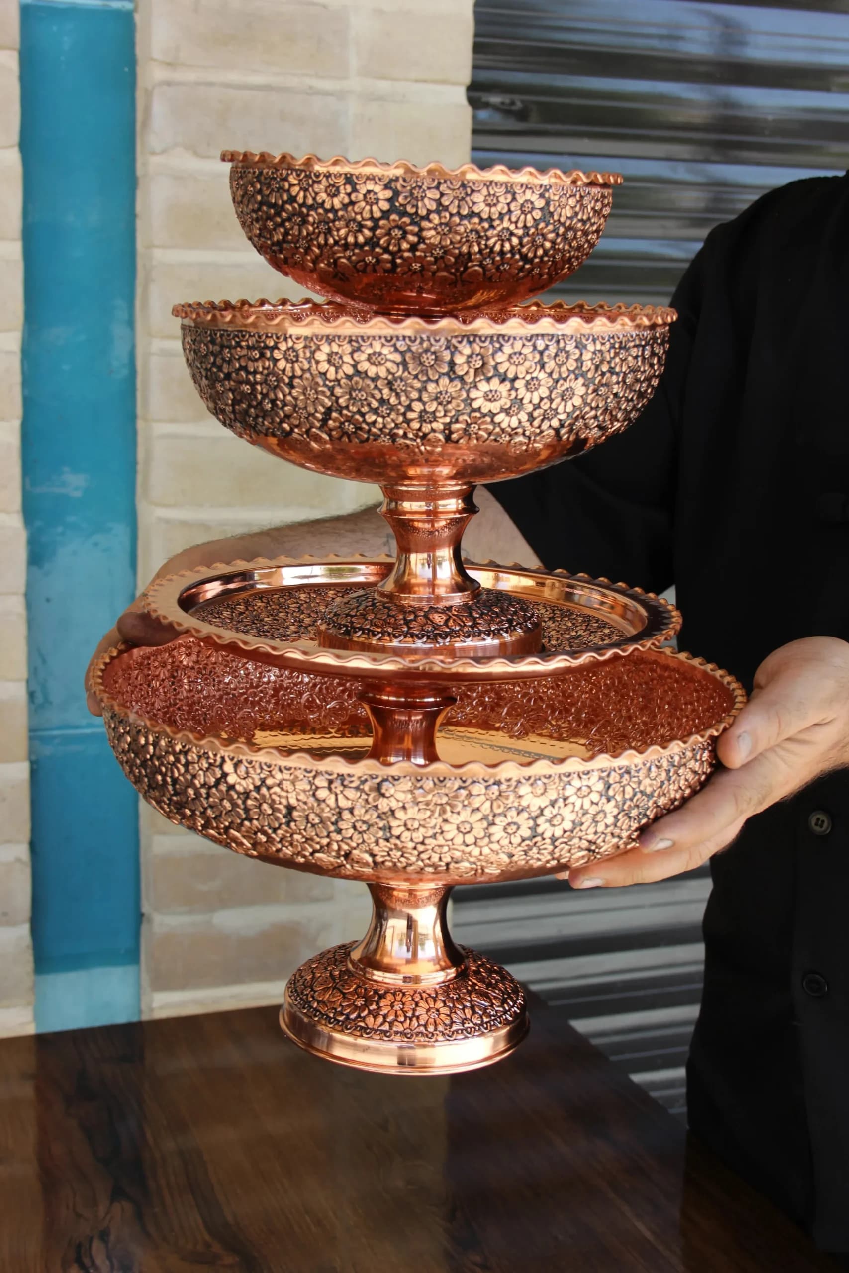 سرویس پذیرایی مسی قاصدک — تصویر ۳