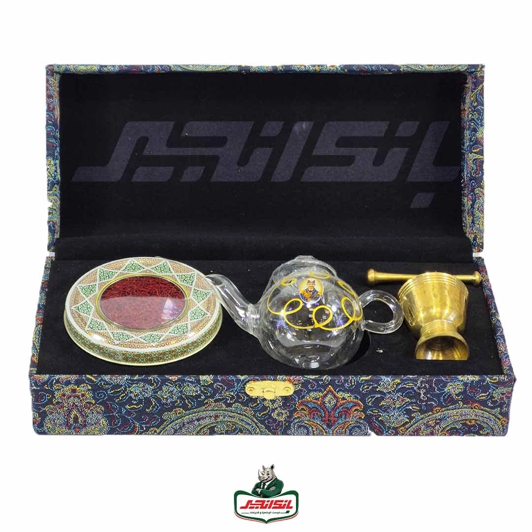 پک هدیه زعفران استهبان – جعبه متوسط