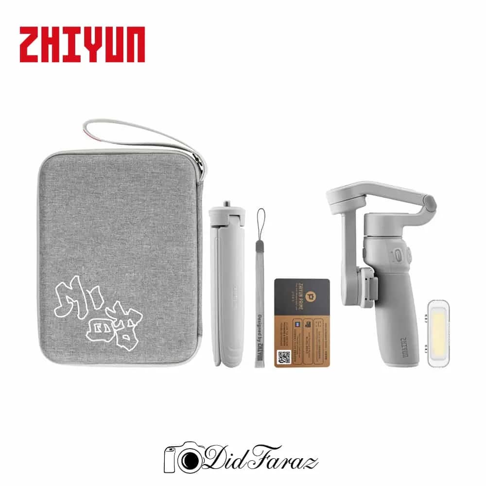 گیمبال موبایل ژیون Zhiyun Smooth Q4 Combo Smartphone Gimbal Stabilizer — تصویر ۴
