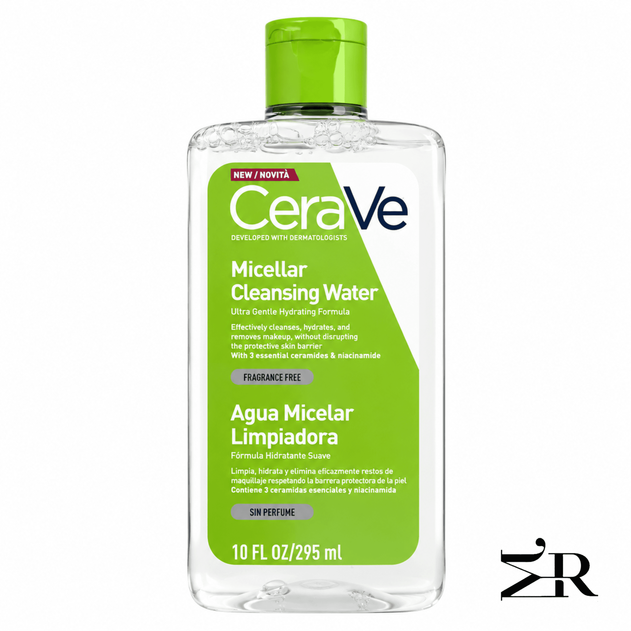 میسلار واتر سراوی 295 میل | پاککننده آرایش و آبرسان پوست | CeraVe — تصویر ۲