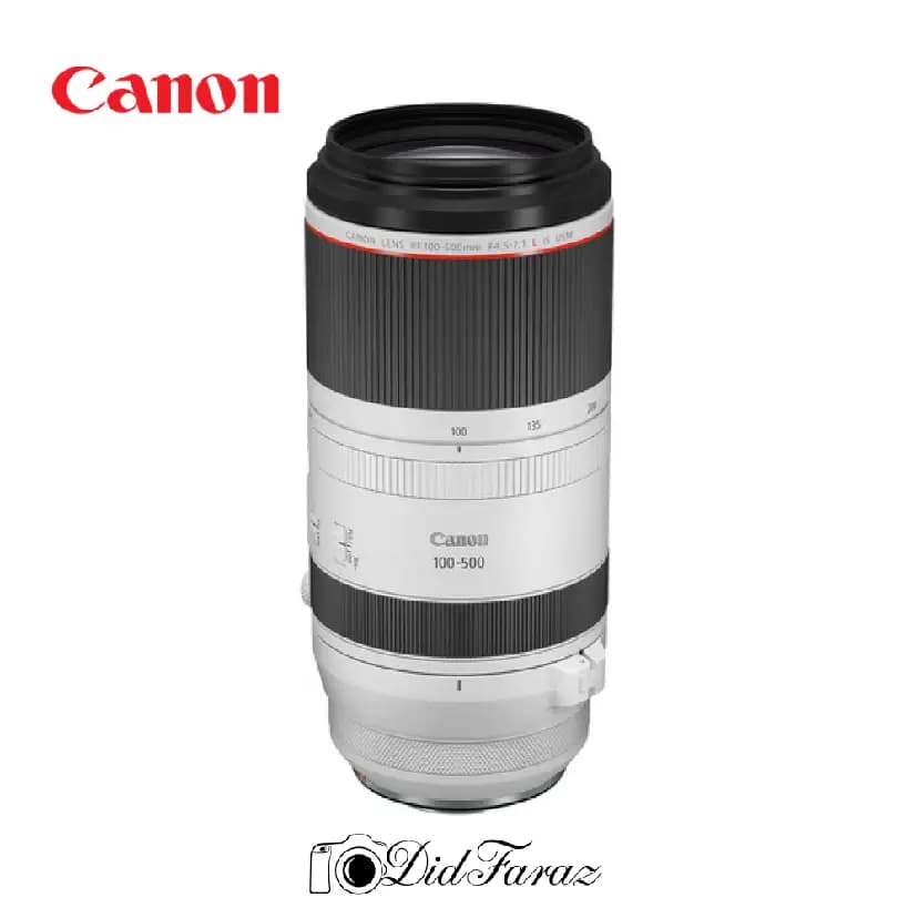 لنز کانن Canon RF 100-500mm f/4.5-7.1L IS USM Lens