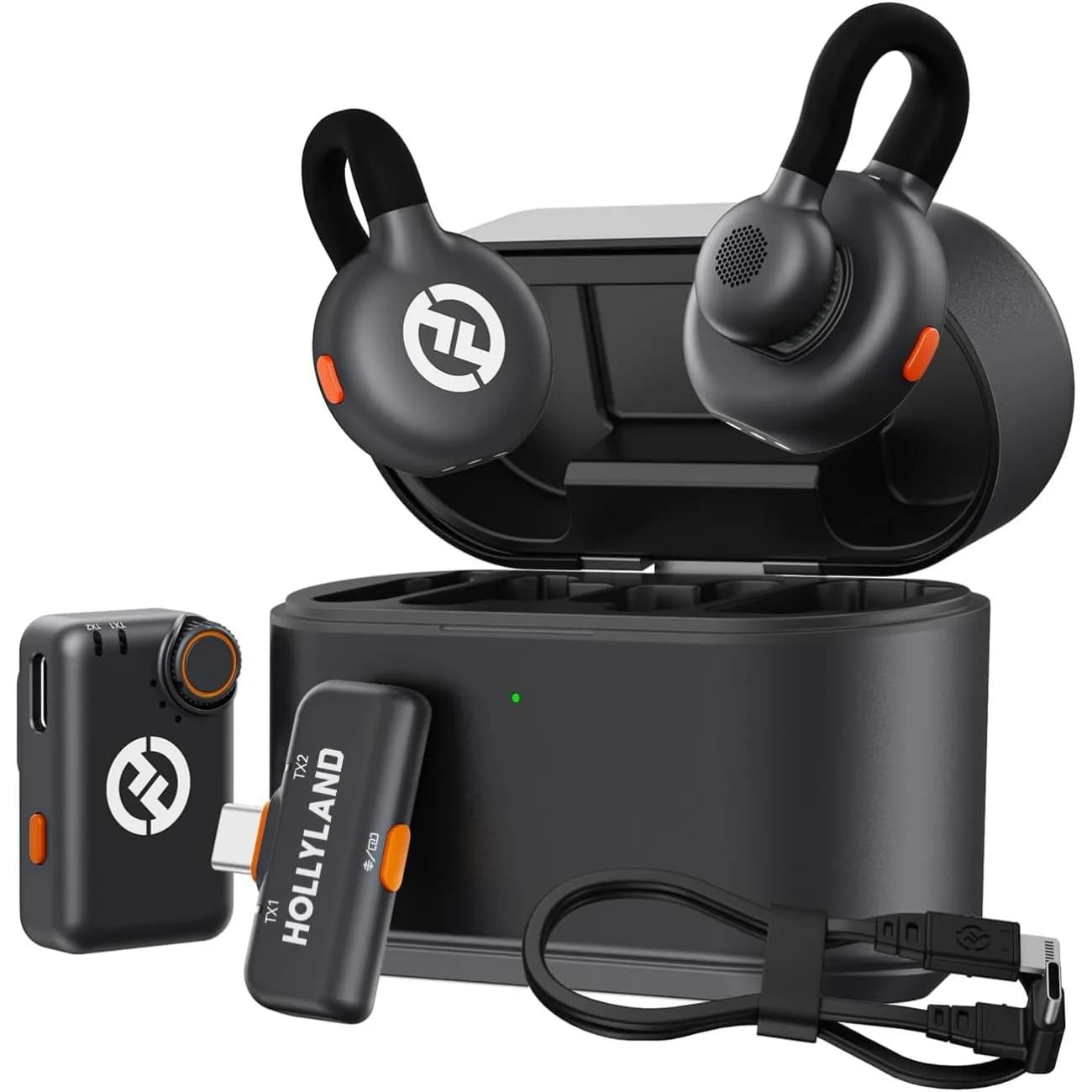 میکروفون هالی لند Hollyland LARK M2S Combo Wireless Microphone — تصویر ۱۲