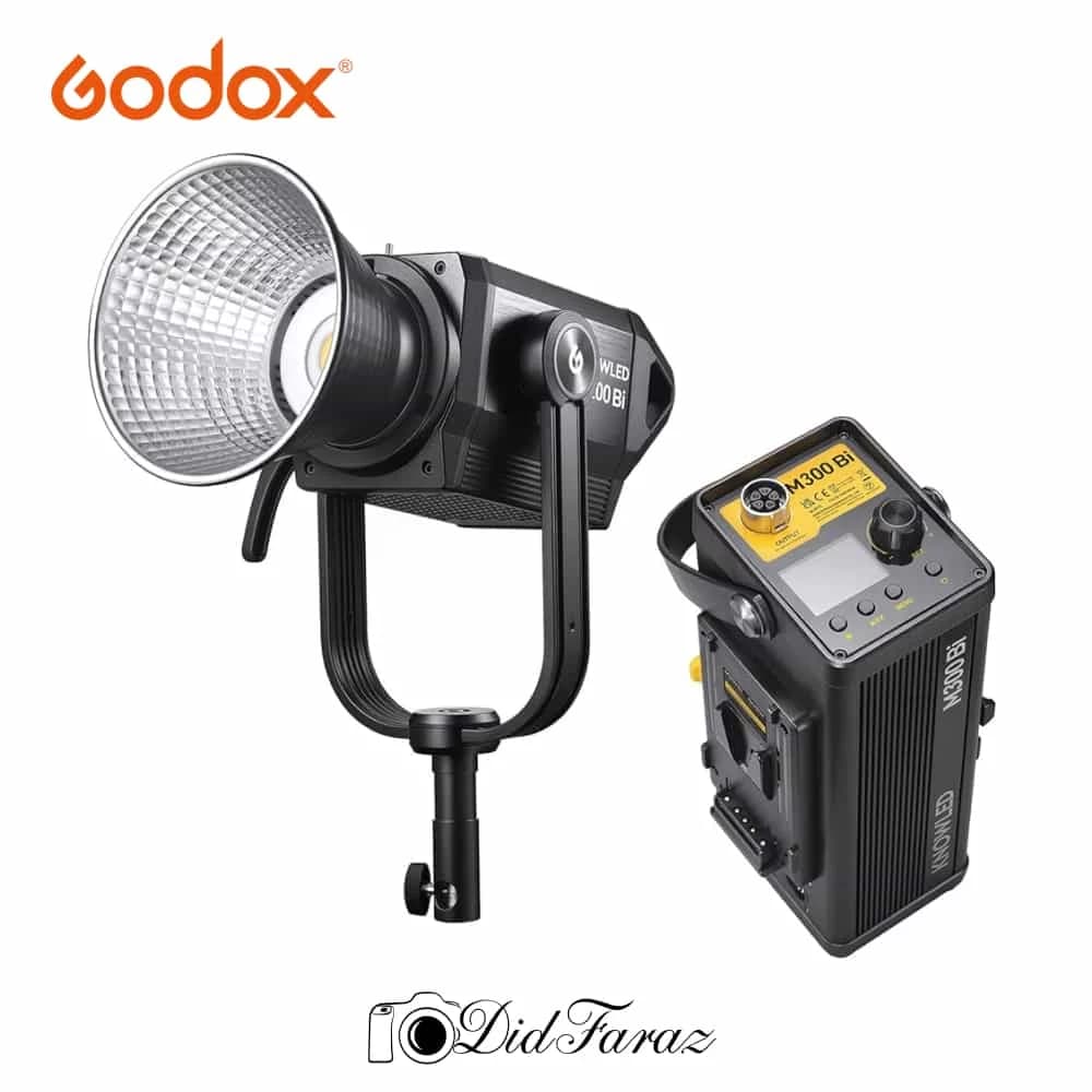 ویدیو لایت گودکس Godox Knowled M300Bi Bi-Color LED Video Light — تصویر ۶
