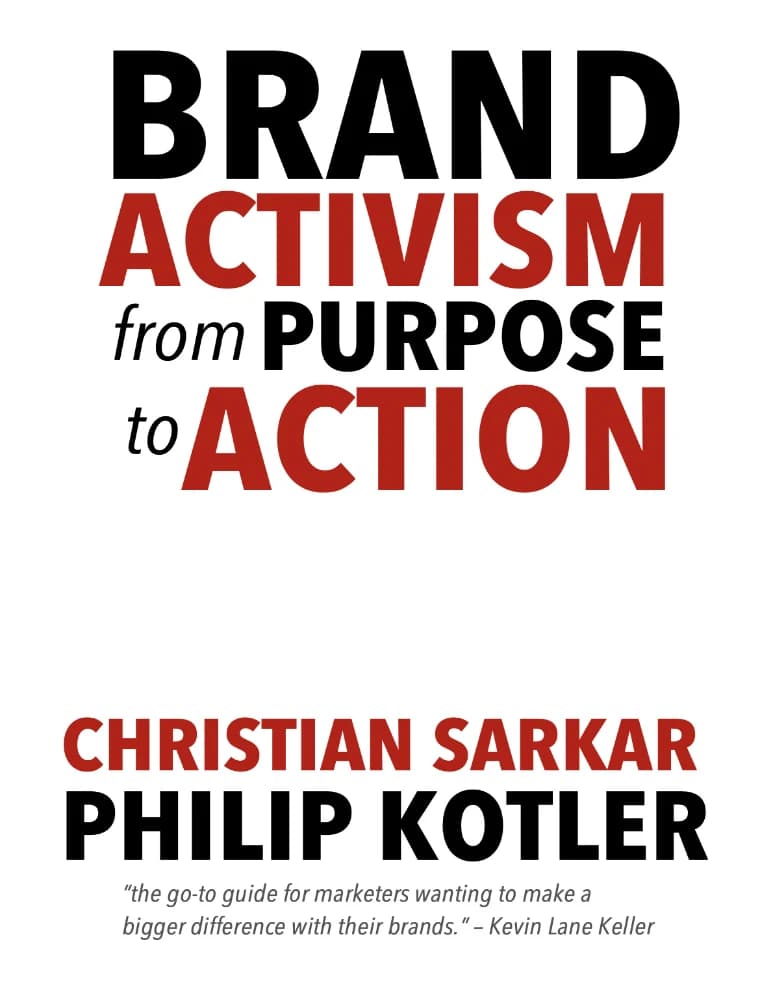 کتاب کنش گری برند (Brand Activism) نسخه انگلیسی PDF | کریستین سارکار
