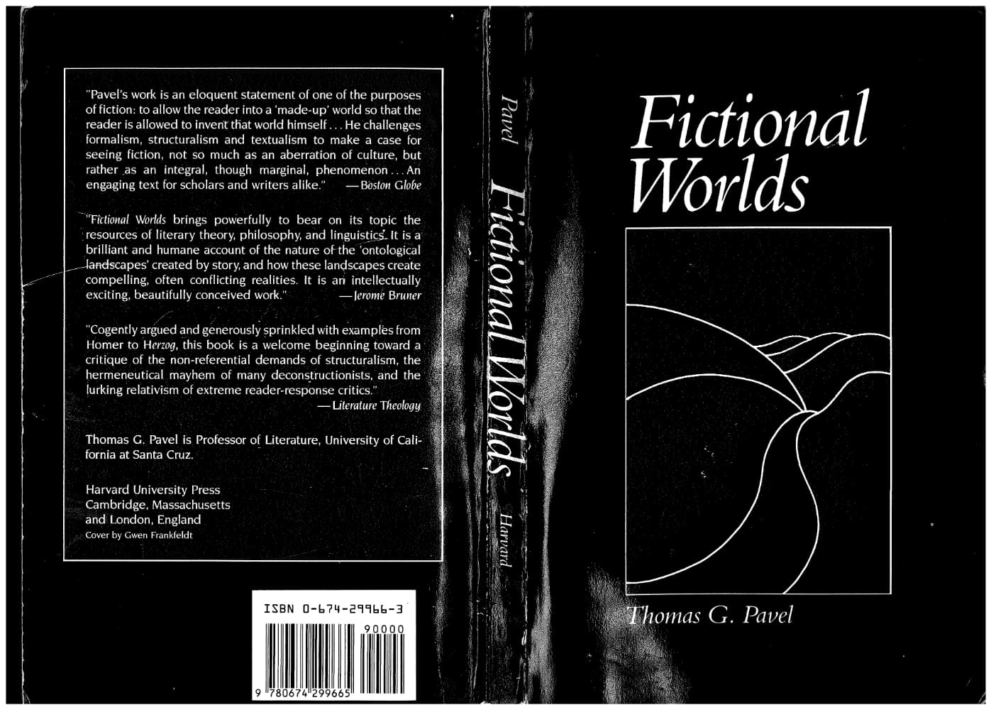 کتاب جهانهای خیالی (Fictional Worlds) نسخه انگلیسی PDF | توماس جی. پاول