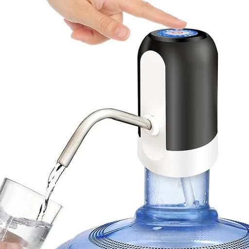 پمپ آب شارژی قابل حمل با باتری 1800 میلیآمپر و لوله استیل ضدزنگ