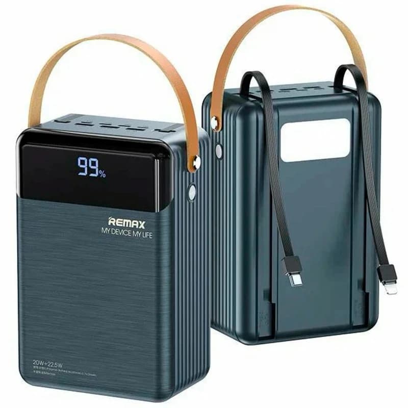 پاوربانک 22.5 وات ریمکس مدل RPP-566 ظرفیت 80000 میلی آمپر ساعت — تصویر ۳