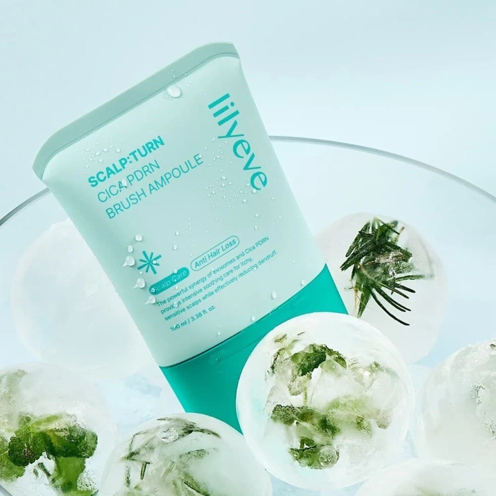 سرم اسکالپ ضد ریزش و خارش کف سر لیلیوئه مدل lilyeve SCALPTURN Cica PDRN Serum حجم 100 میلی لیتر — تصویر ۲