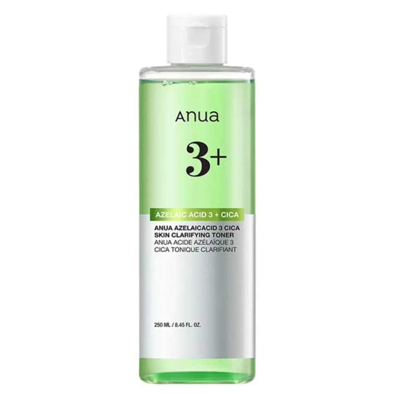 تونر آزلائیک اسید آنوا مدل Anua Azelaic Acid 3 CICA Toner حجم 250 میل