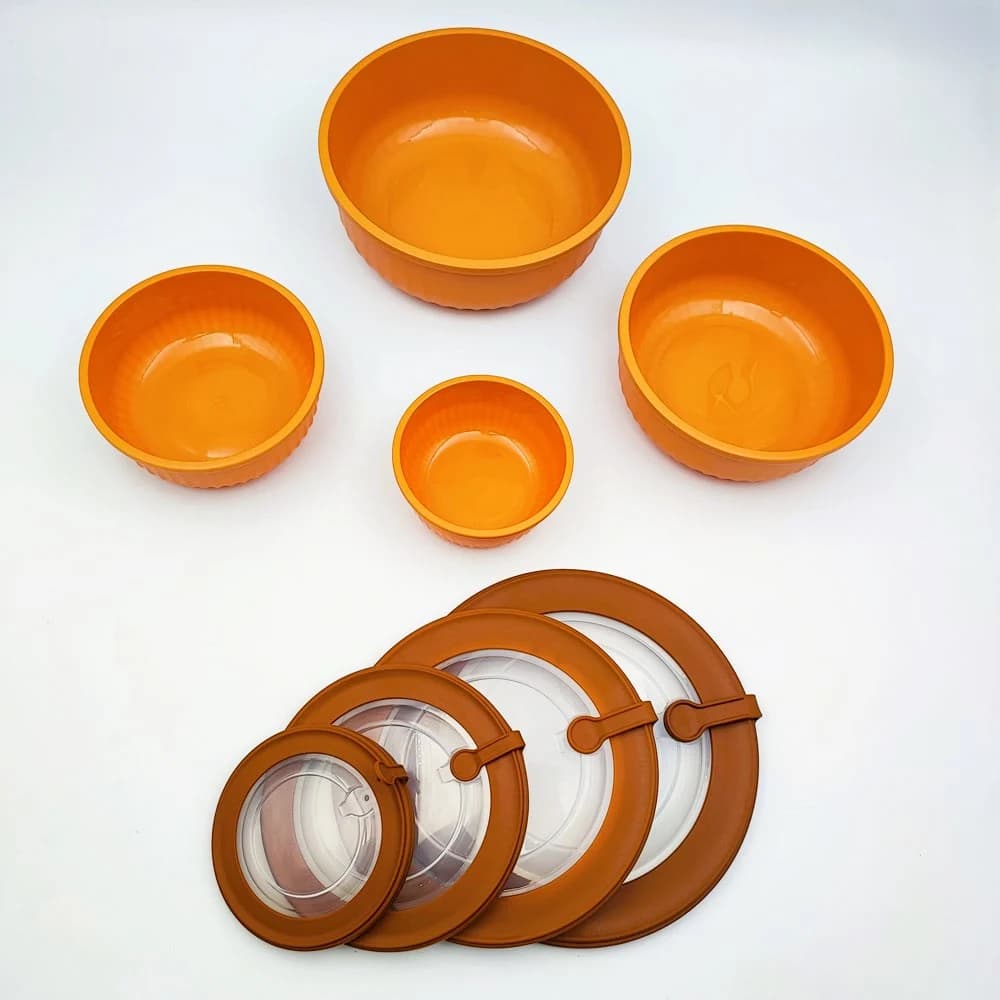 ظرف نگهدارنده 8پارچه گرد کوتاه آنکسیا — تصویر ۳