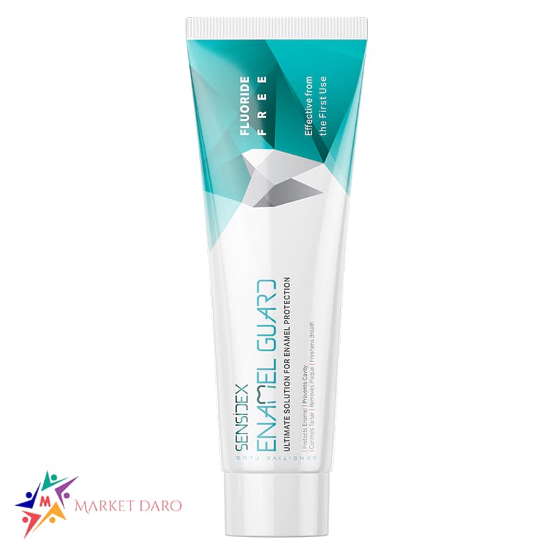 خمیردندان کامل حاوی هیدروکسی آپاتیت مخصوص دندان های حساس سنسیدکس مدل Enamel Guard