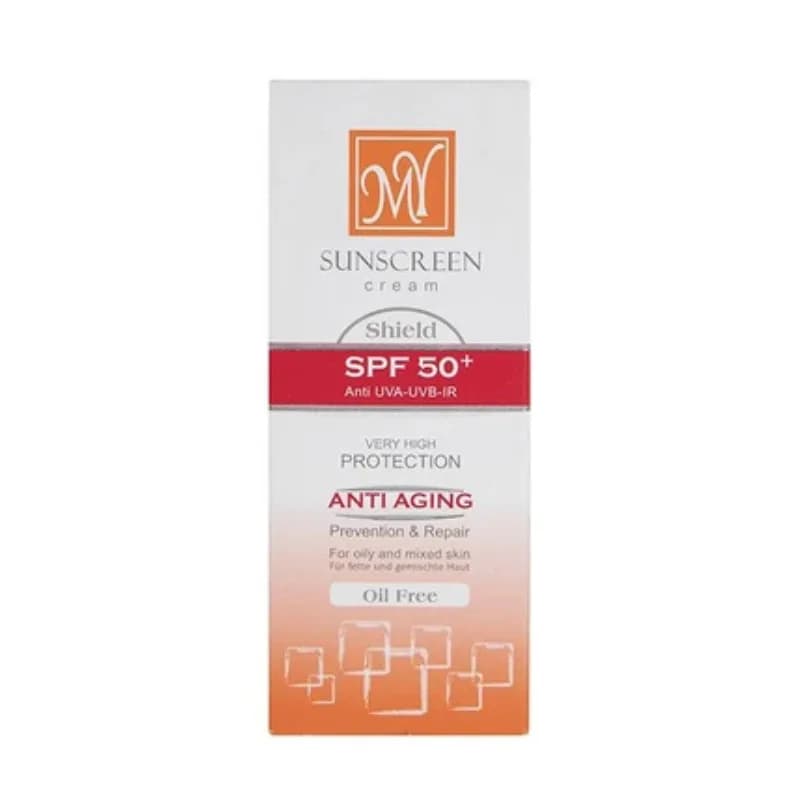 کرم ضد آفتاب ضد چروک رنگ طبیعی مای SPF50 حجم ۵۰ میل — تصویر ۴