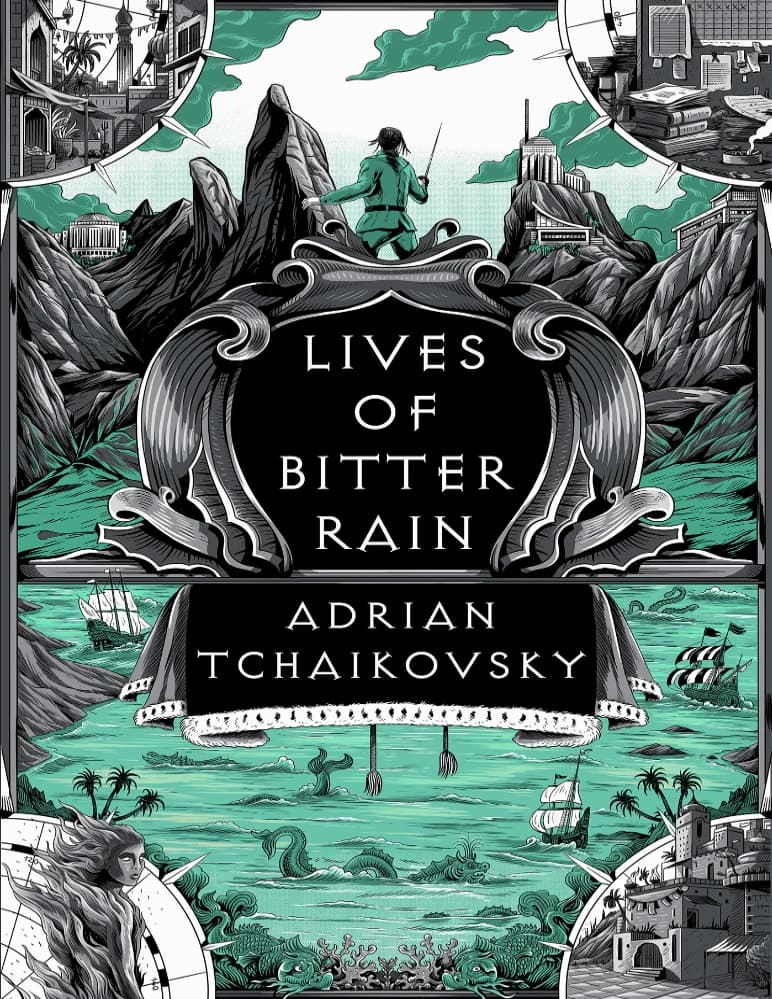 کتاب Lives of Bitter Rain (زندگیهای باران تلخ) اثر Adrian Tchaikovsky نسخه انگلیسی PDF