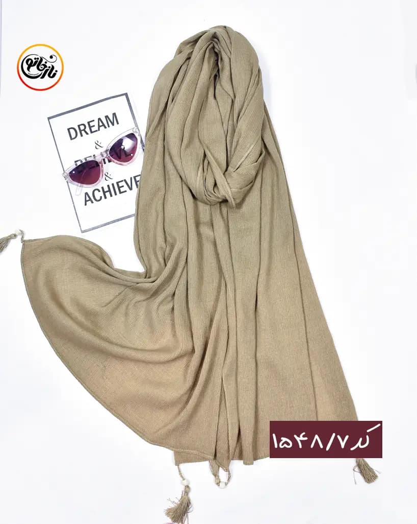 شال پلیسه ریز نخی کد 1548 — تصویر ۴