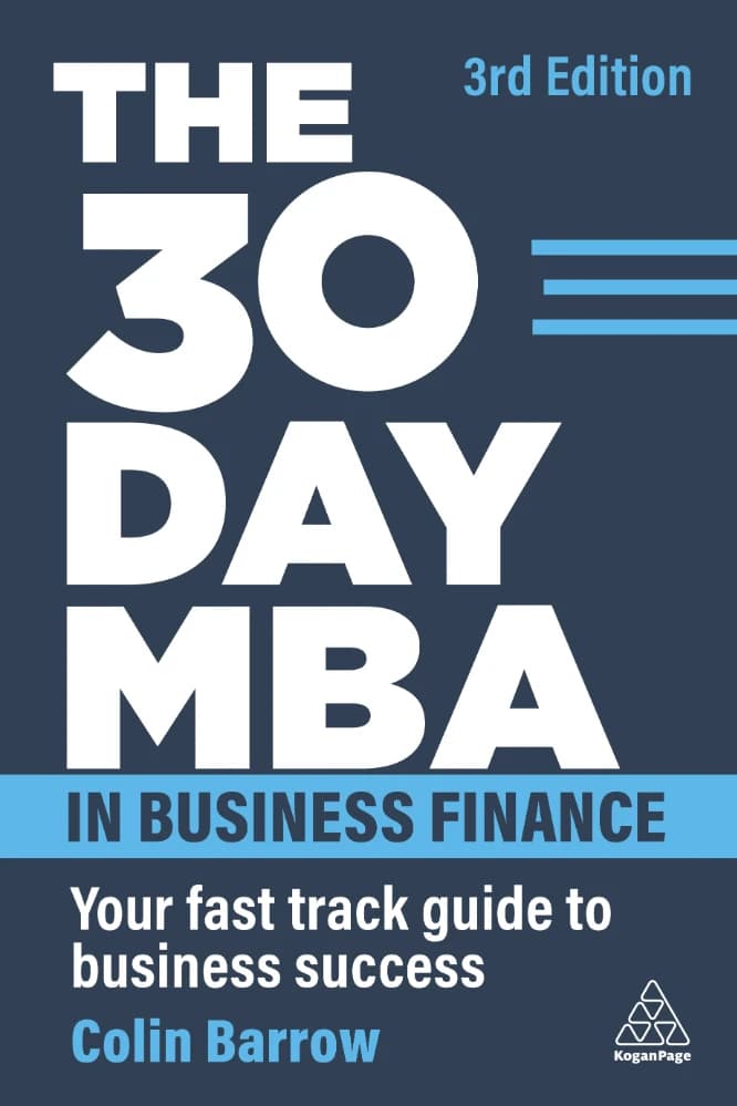 کتاب The 30 Day MBA in Business Finance (MBA ۳۰ روزه در امور مالی کسبوکار: راهنمای سریع شما برای …) نسخه انگلیسی PDF | کالین بارو