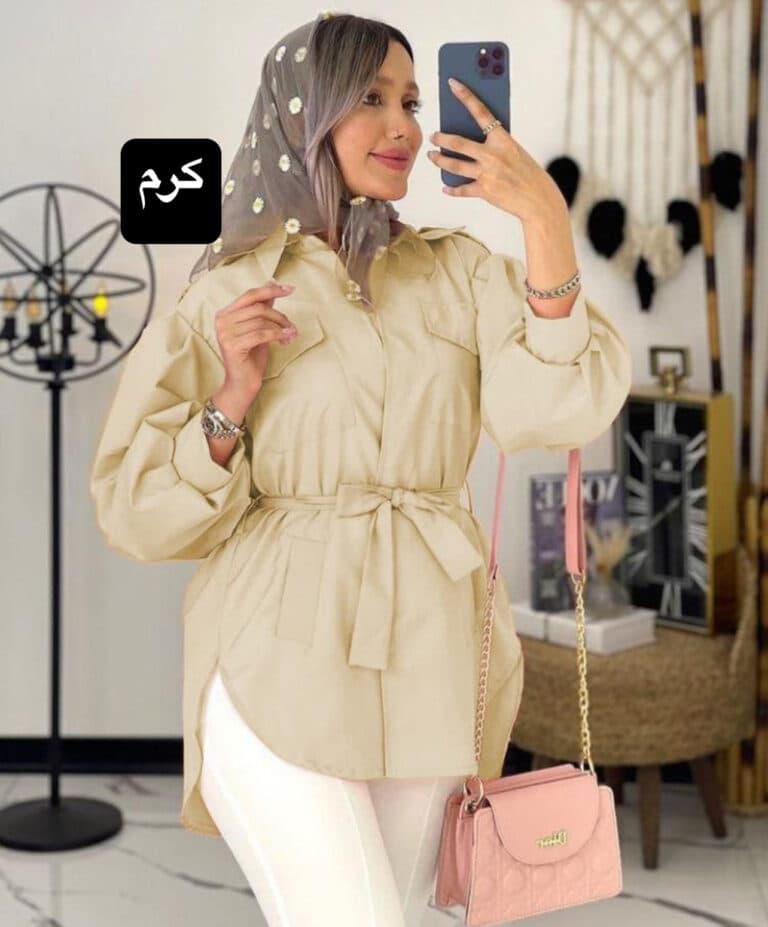 مانتو چهار جیب – کد 118 — تصویر ۷