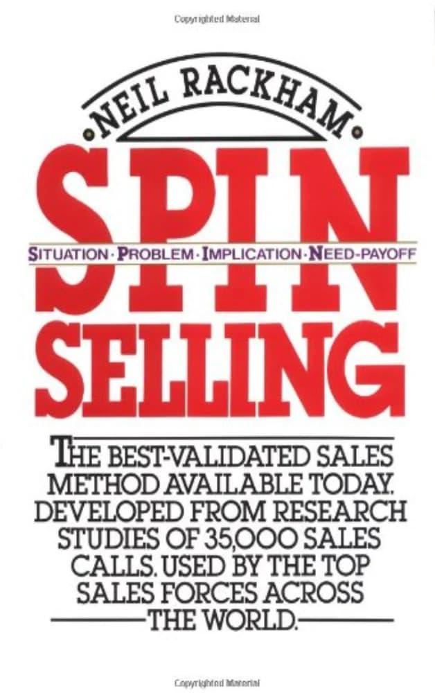 کتاب SPIN Selling (فروش SPIN) نسخه انگلیسی PDF | نیل رکهم
