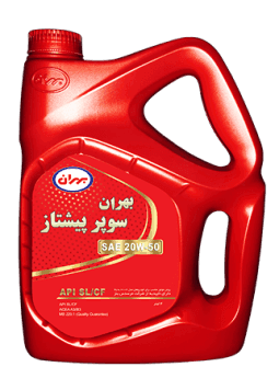 روغن موتور بهران سوپر پیشتاز SL 20w50 حجم 4 لیتر — تصویر ۳