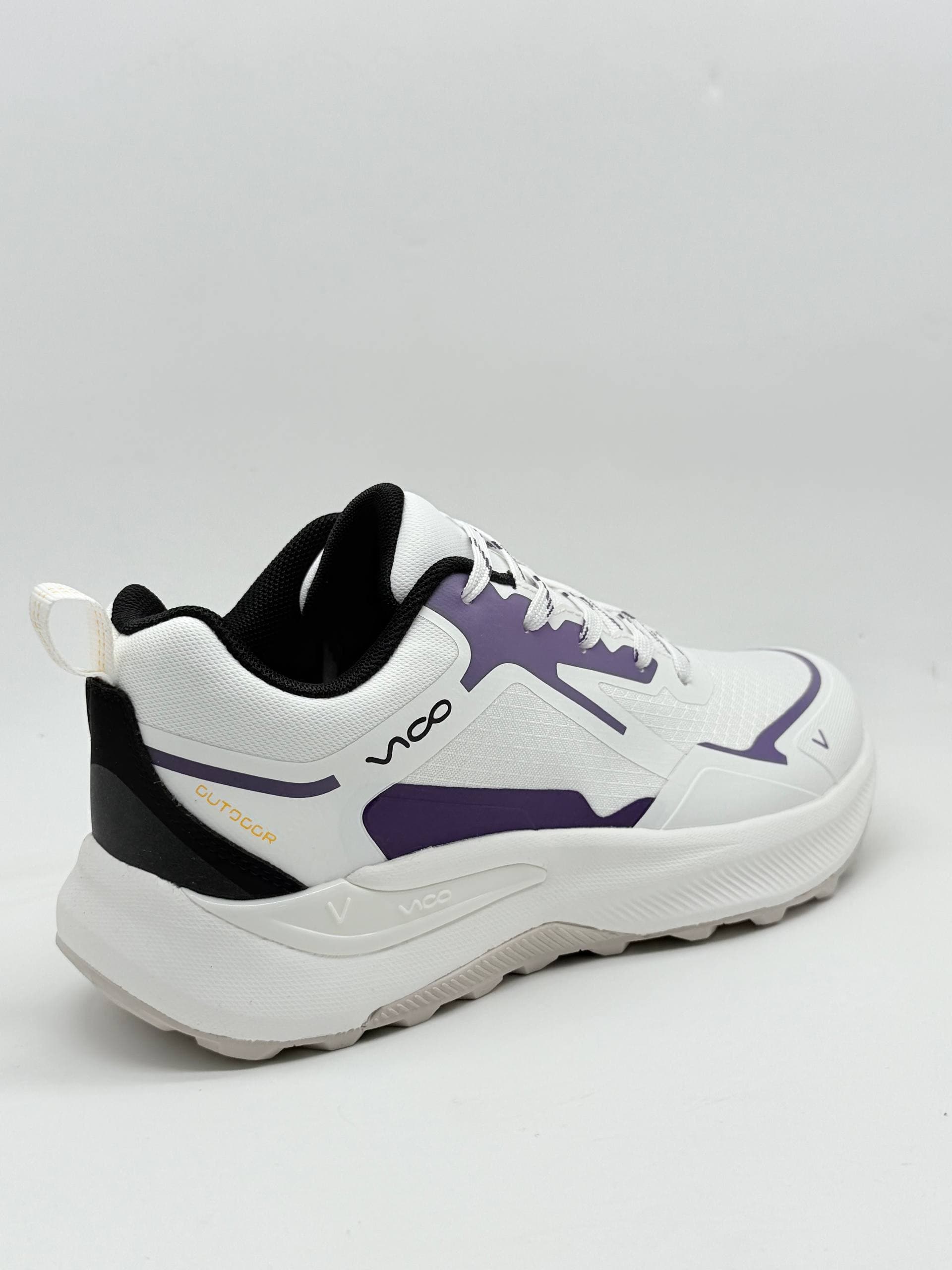 کفش رانینگ ویکو سفید بنفش Vico white purple Running Shoes — تصویر ۳