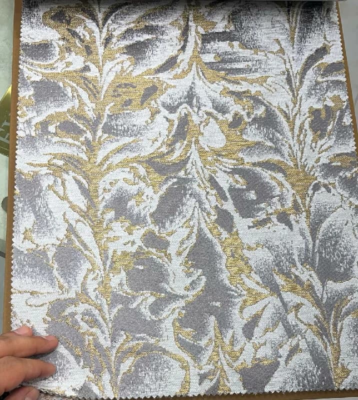 پرده آماده مخمل پتینه کد 34 — تصویر ۲
