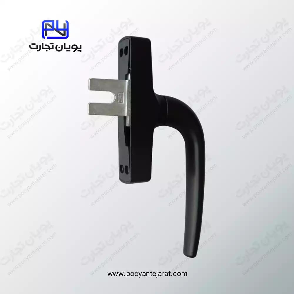 دستگیره تک زبانه کشویی پیچ از رو 033 مشکی YAER — تصویر ۲